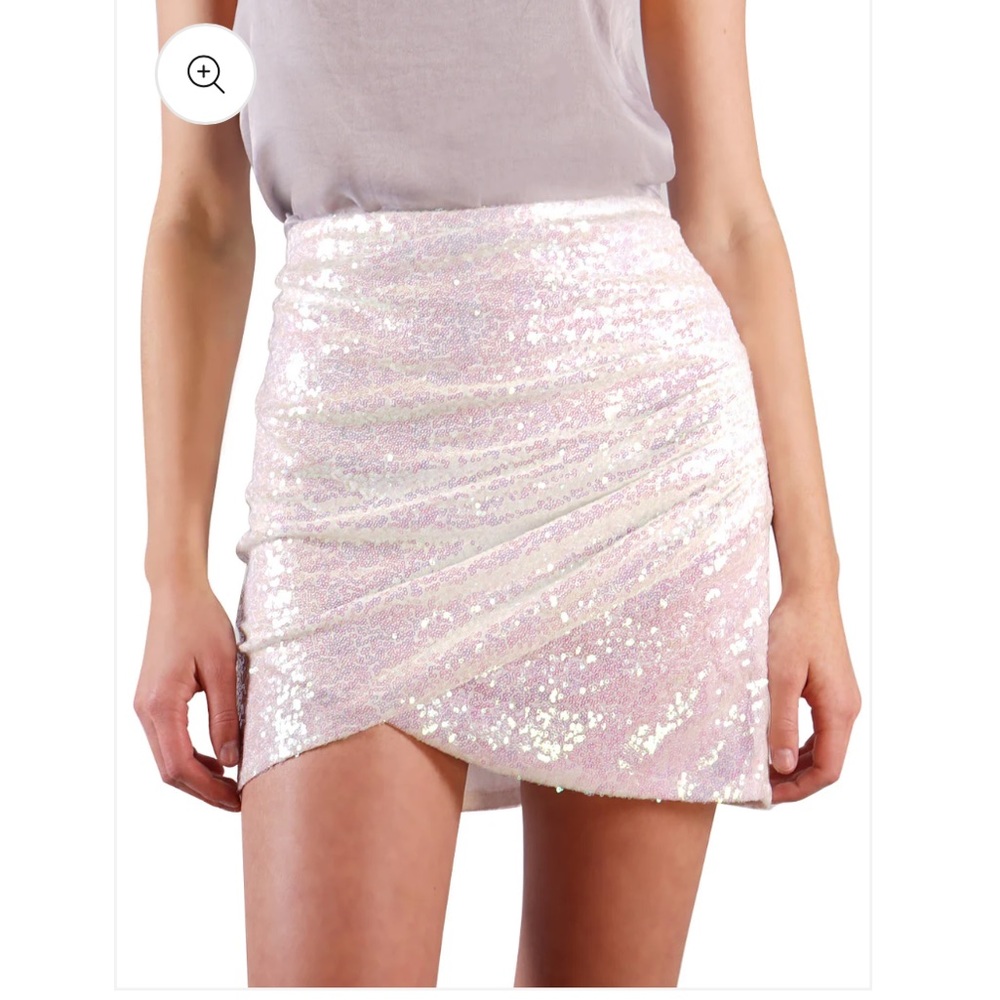 HOST PICK 💜 Anna-Kaci - Short Sparkly Sequin Mini Skirt - XS